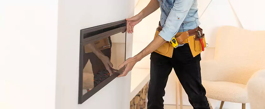 Metal Fireplace Installation in Mead Valley, California