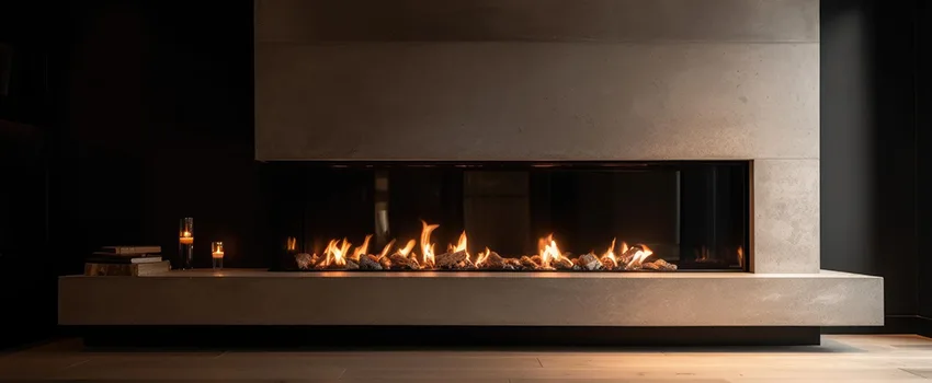 Gas Fireplace Ember Bed Design Services in Mead Valley, California