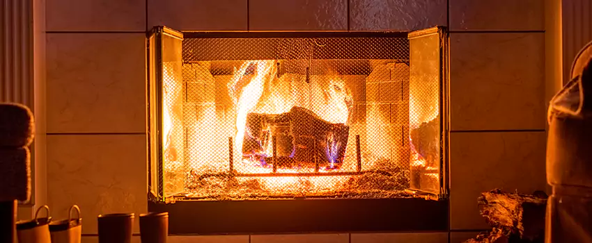 Mendota Hearth Landscape Fireplace Installation in Mead Valley, California